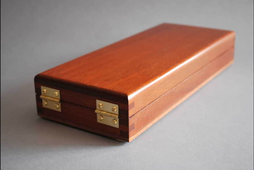 Handcrafted Trophy Case & 46 Blood Stained Slides
